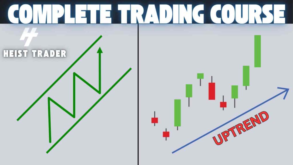 Uptrend, crypto, forex, stock trading 